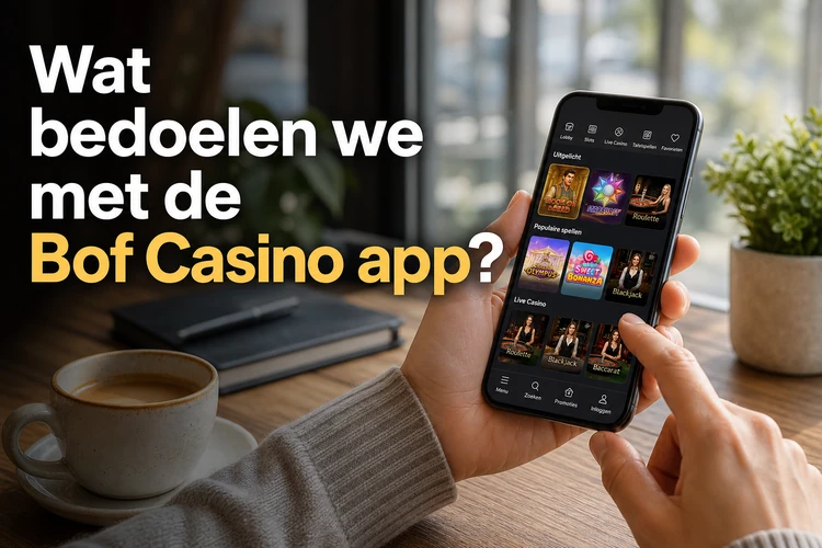 Wat bedoelen we met de Bof Casino app?