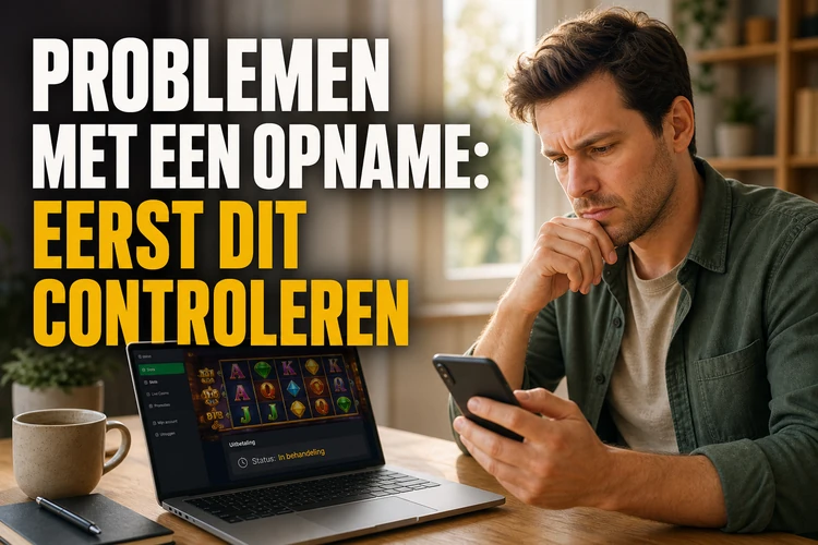 Problemen met een opname: eerst dit controleren